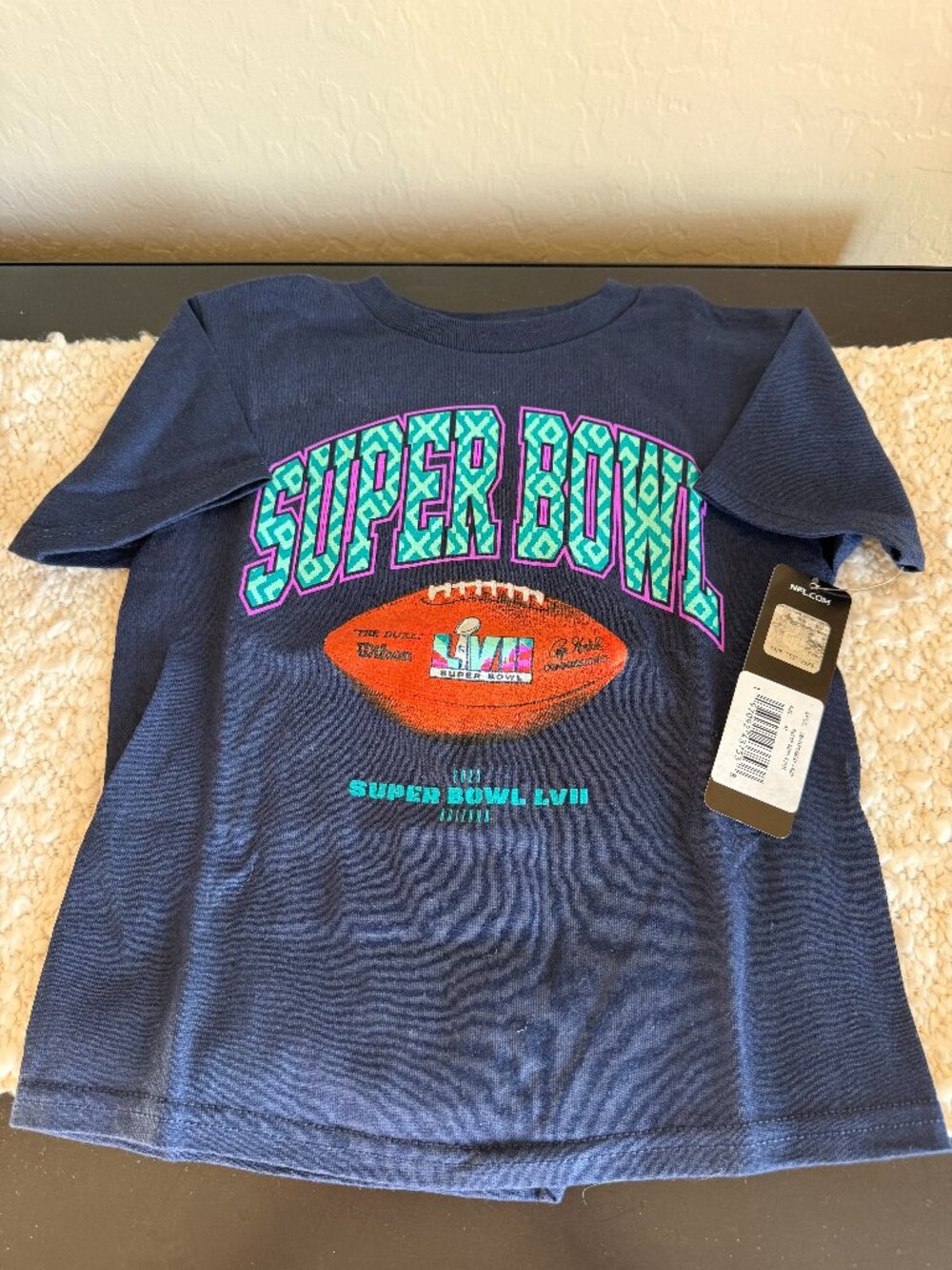 NWT Super Bowl LVII Toddler Tee - Size 4T